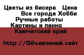 Цветы из бисера › Цена ­ 500 - Все города Хобби. Ручные работы » Картины и панно   . Камчатский край